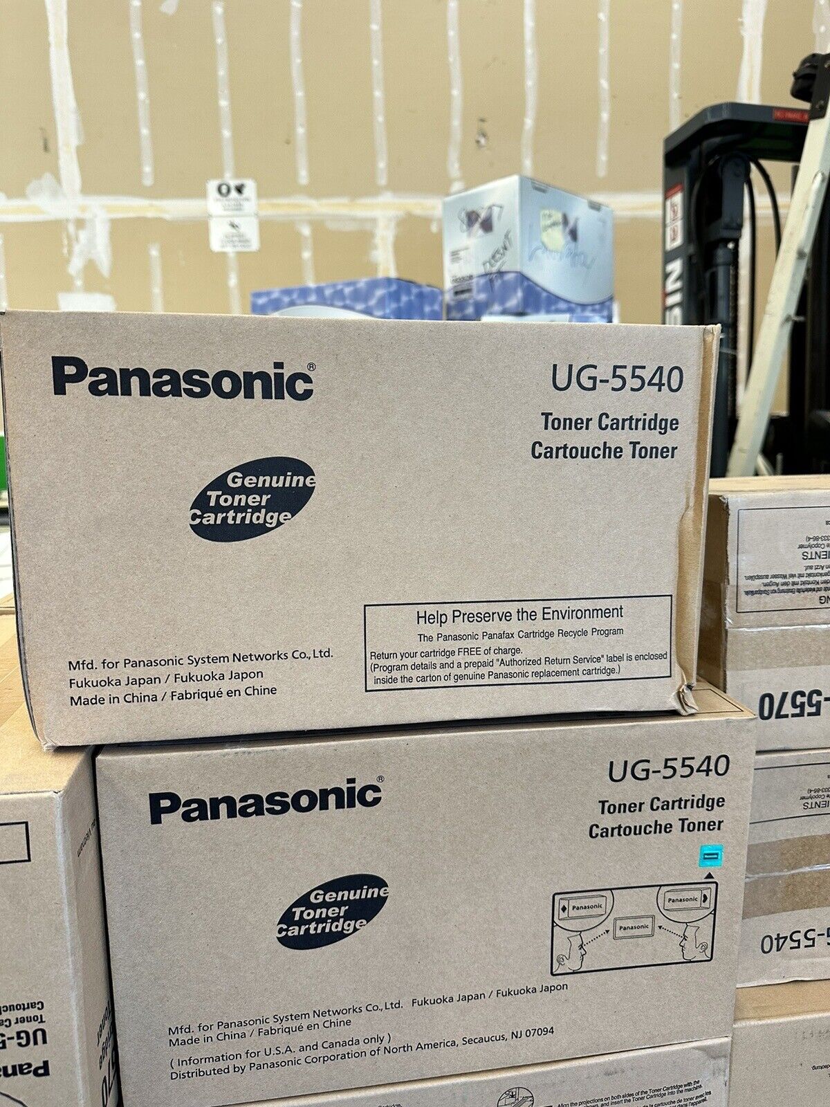 1 New OEM Sealed GENUINE Panasonic UG-5540 Toner Cartridge