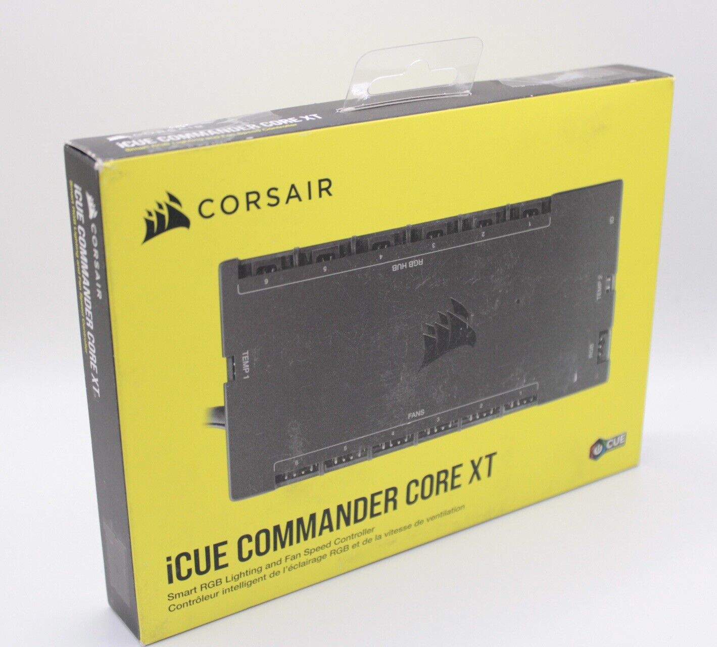 CORSAIR iCUE COMMANDER CORE XT Smart RGB Lighting and Fan Speed Controller