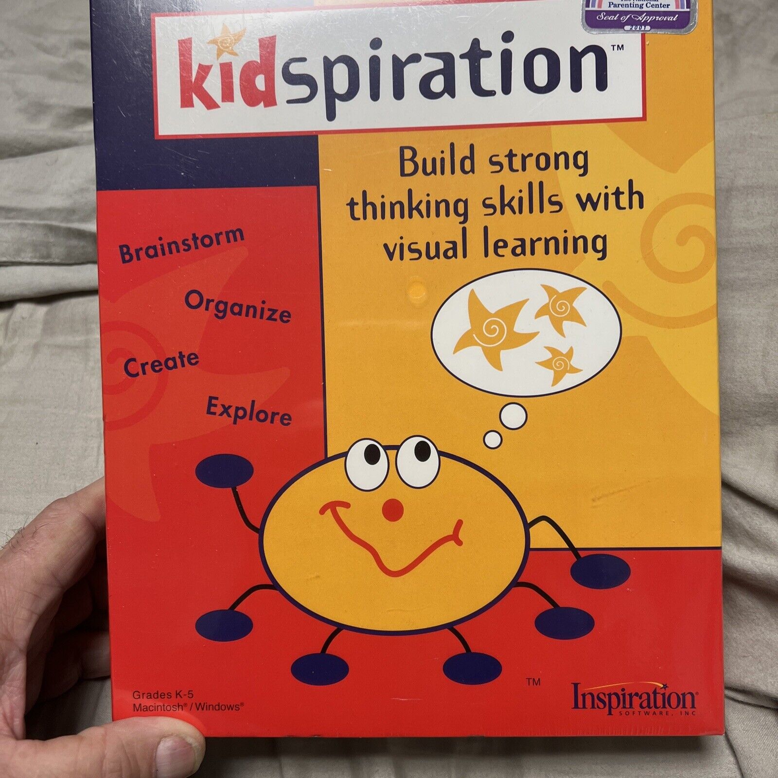Kidspiration Grades K-5 Build Strong Thinking Skills With Visual Learning 2001