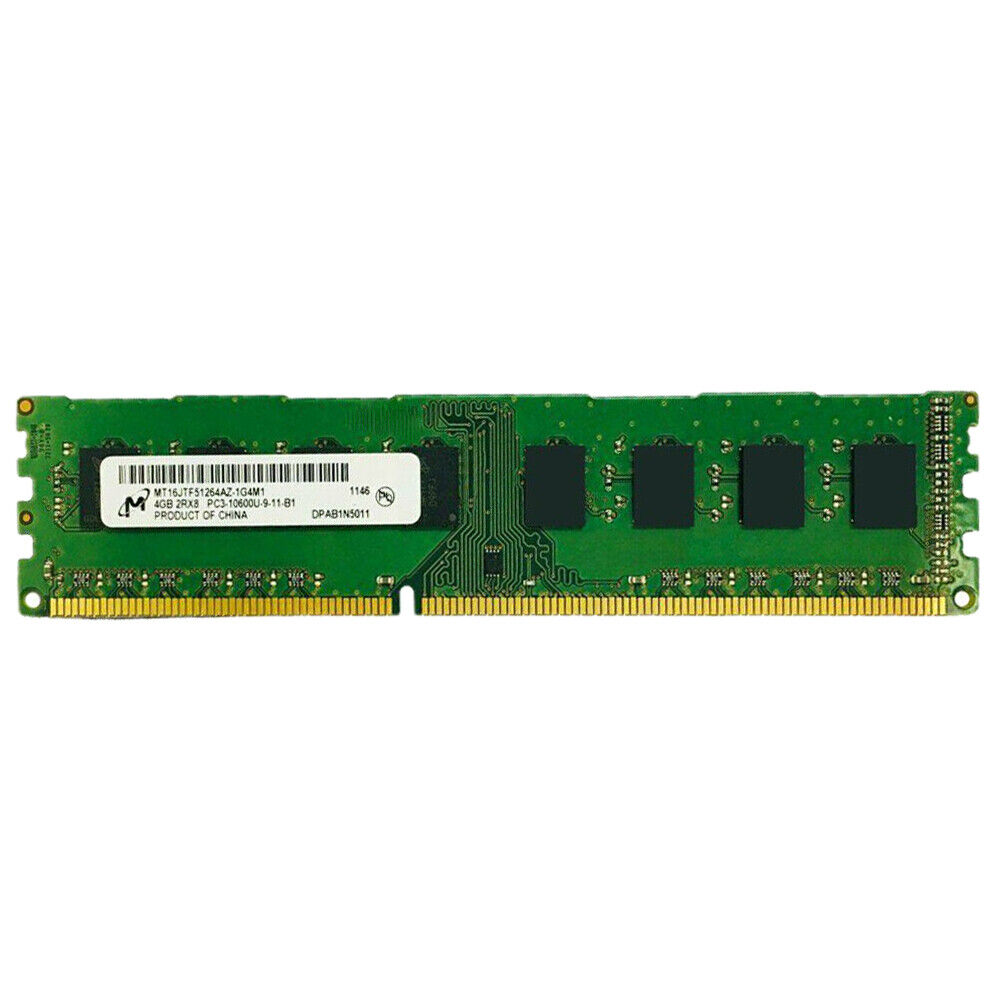 Micron 16GB 8GB 4GB 2GB DDR3 1333MHz PC3-10600U PC DIMM Desktop Memory RAM LOT