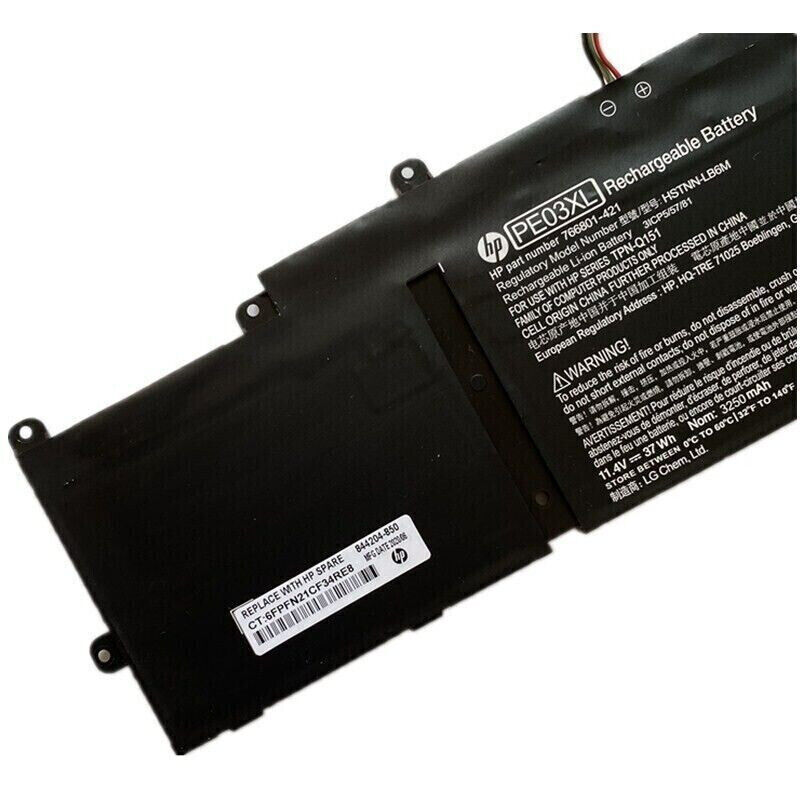 Genuine PE03XL Battery For HP Chromebook 210 G1 11 G4 766801-421 766801-851 PE03