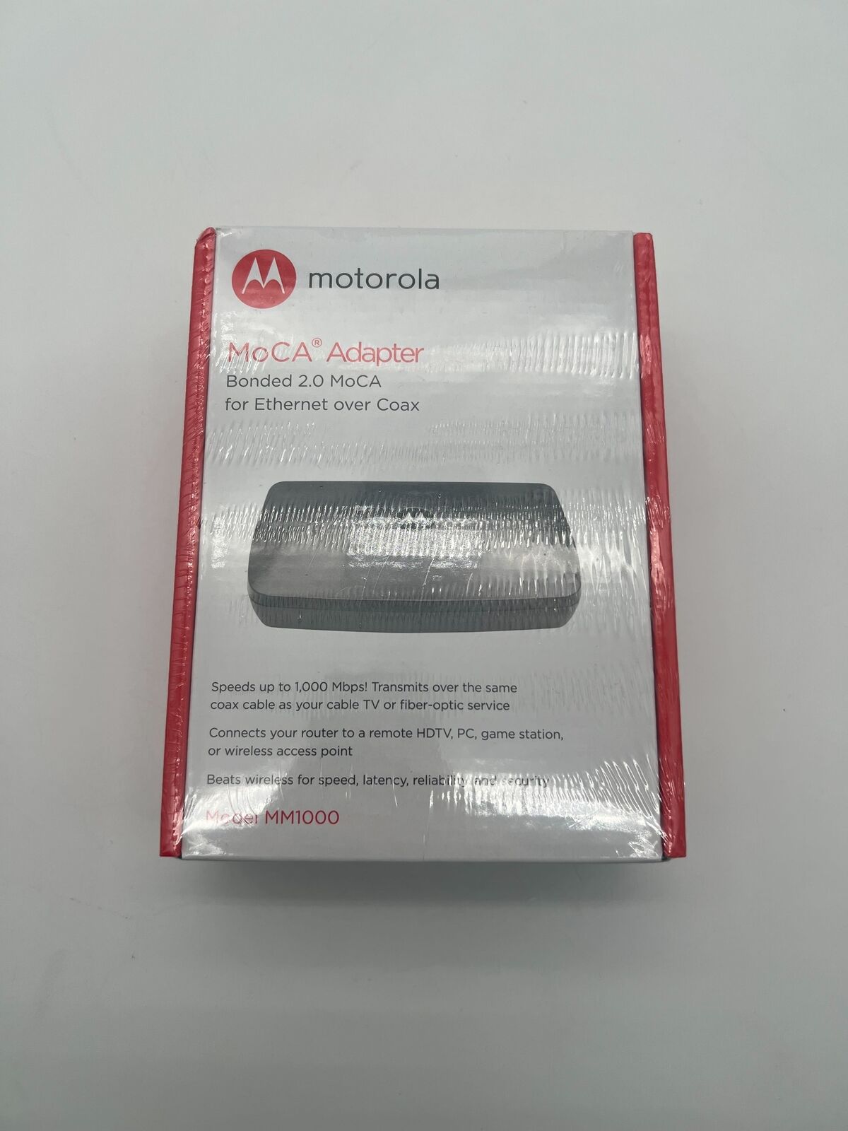 BRAND NEW Motorola MOCA/MM1000 Adapter’s for Ethernet Over Coax Bonded 2.0 MoCA