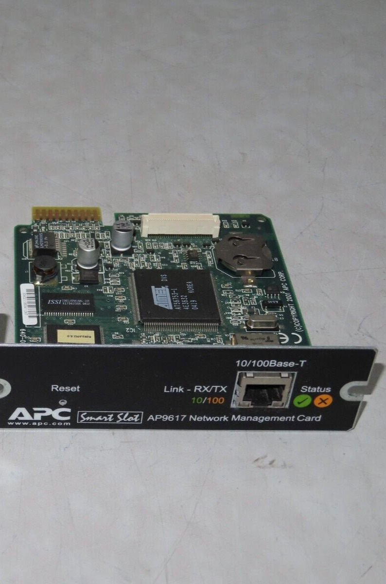 APC AP9617 Smart Slot UPS Network Management Card