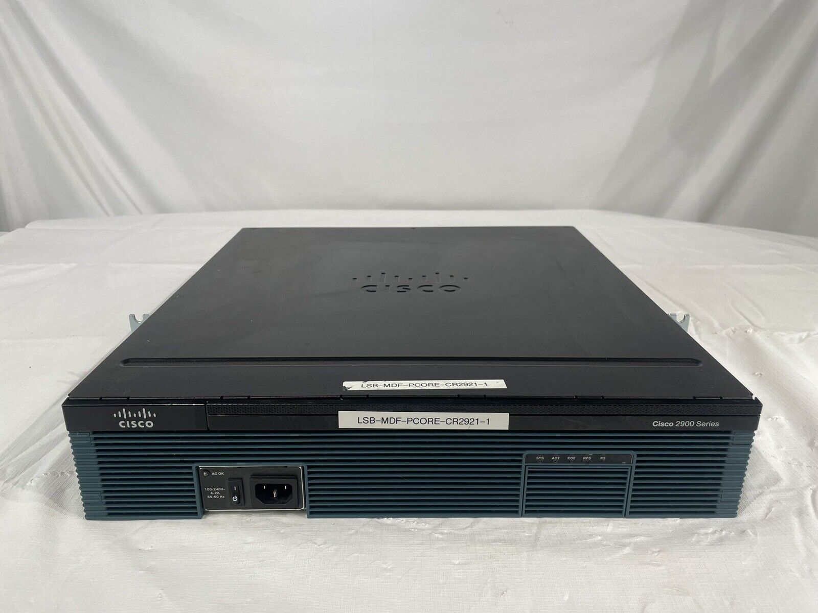 Cisco 2900 Series Model 2921 CISCO2921/K9 Integrated Services Router