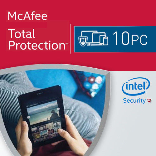 McAfee Total Protection 2024 10 PC 1 Year License Internet Security 2023 US