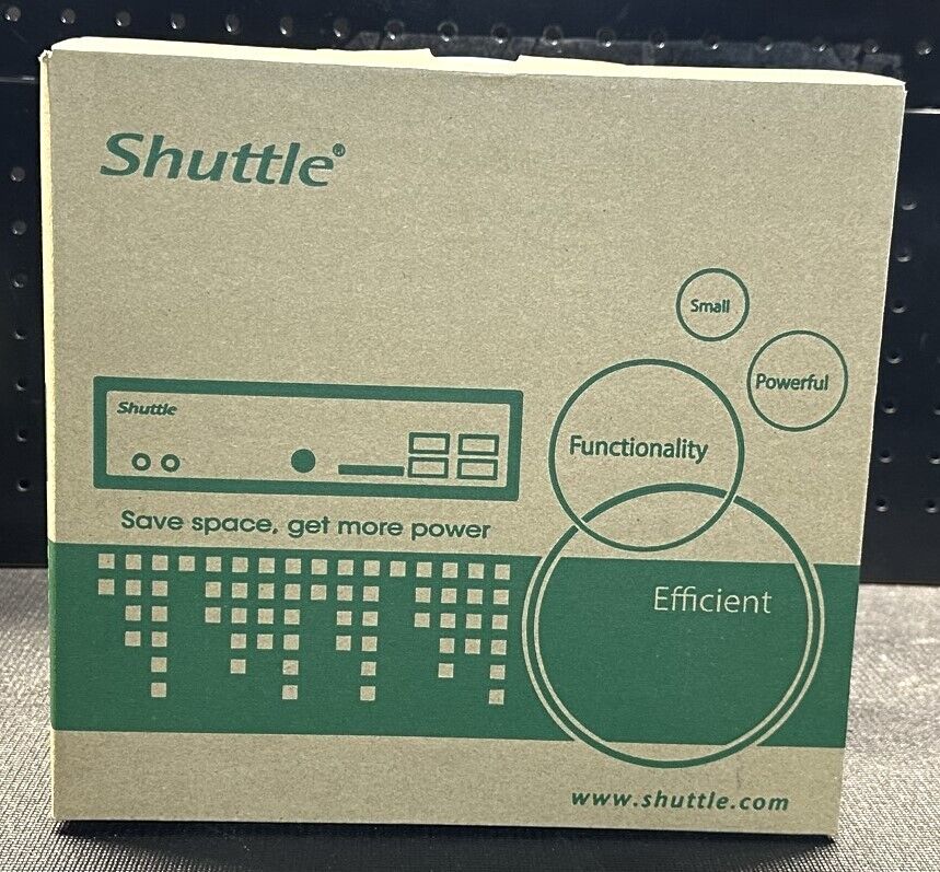 Shuttle XPC Slim DH370 Barebones Desktop PC **NEW** (RAM, CPU, HDD Not Included)
