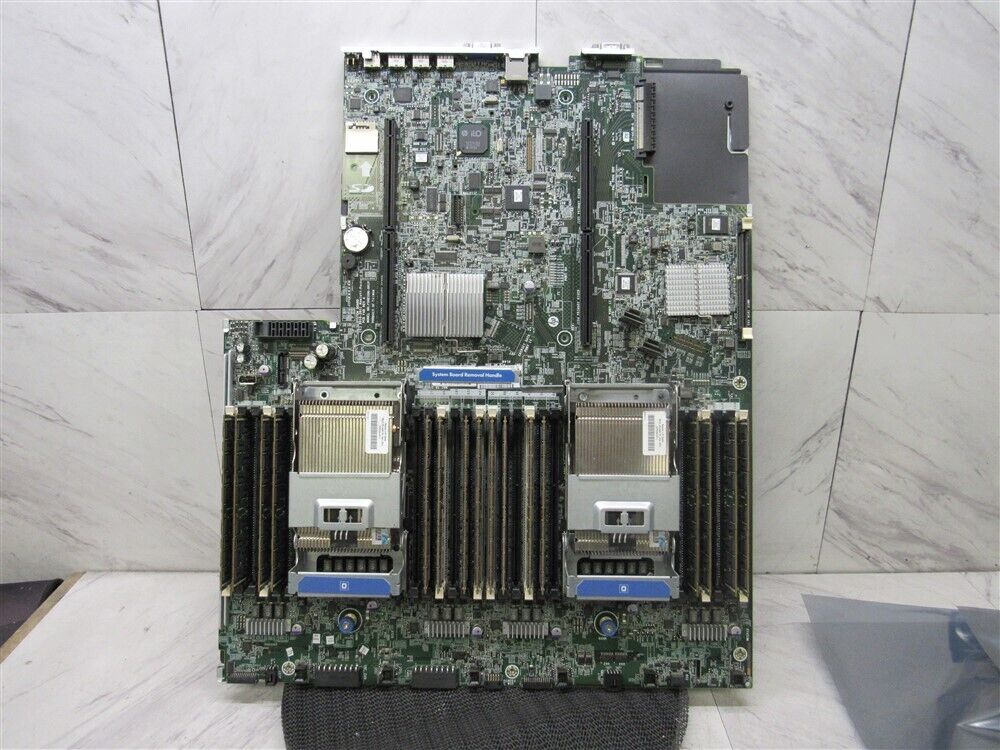 HP 622217-001 PROLIANT DL380P G8 SYSTEM BOARD w/ 2 x XEON E5-2650 & 128GB RAM