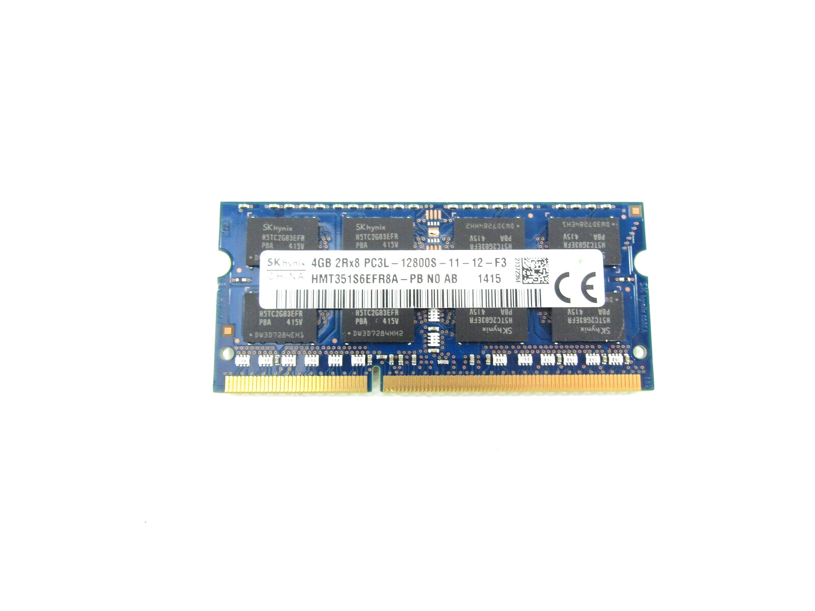 Hynix 4GB PC3L-12800S DDR3L SO-DIMM RAM (HMT351S6EFR8A-PB)