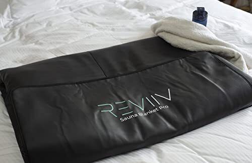 REVIIV Far Infrared Sauna Blanket - Low EMF Insert Towel & Longer Cable | Portab