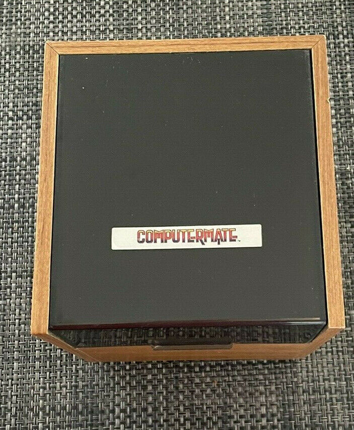 Vintage COMPUTERMATE 5.25 Floppy Disc Holder File Case Computer Storage.