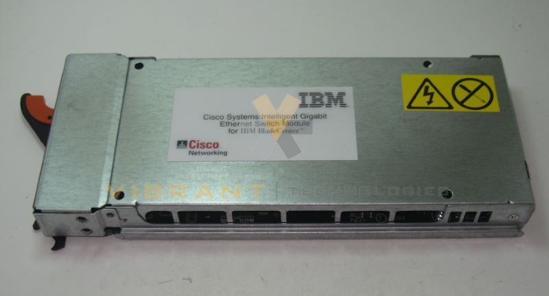 Lot of 2 IBM 32R1892 Cisco GB Gigabit Ethernet Switch Module BladeCenter zj