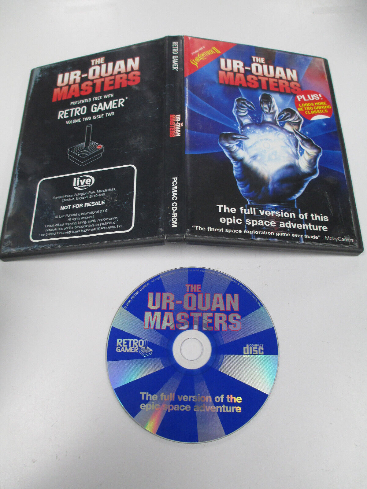 Retro Gamer Volume 2 Issue 2: The Ur-Quan Masters PC CD-ROM Star Control games