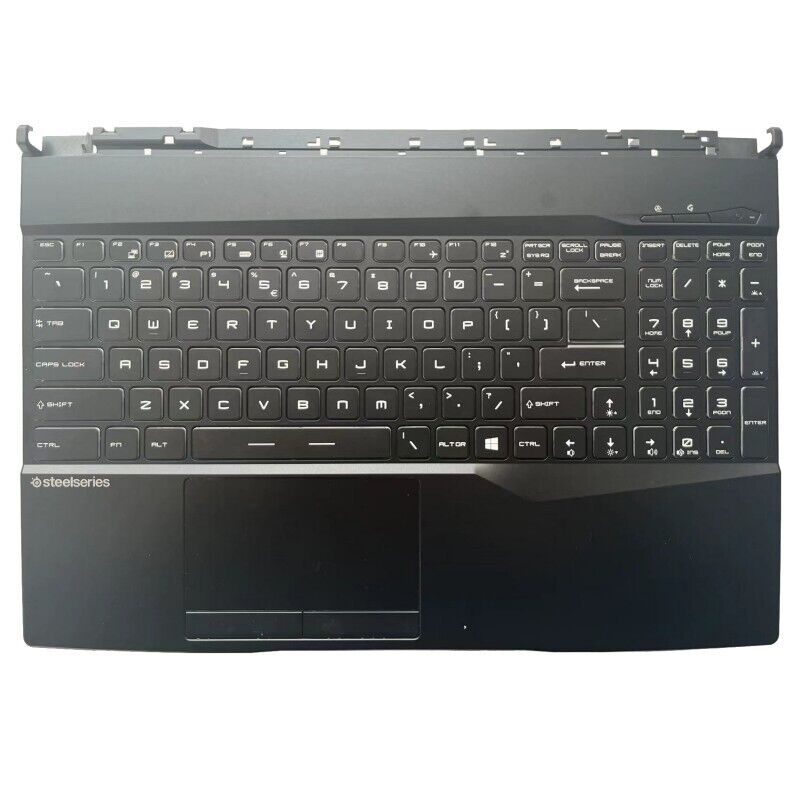For MSI GL65 GP65 MS-16U4 Upper Case Palmrest Cover Keyboard Colorful Backlit