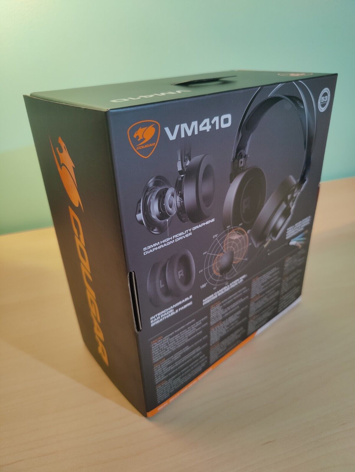 Gaming Headset COUGAR VM410, Brand New, Factory Sealed