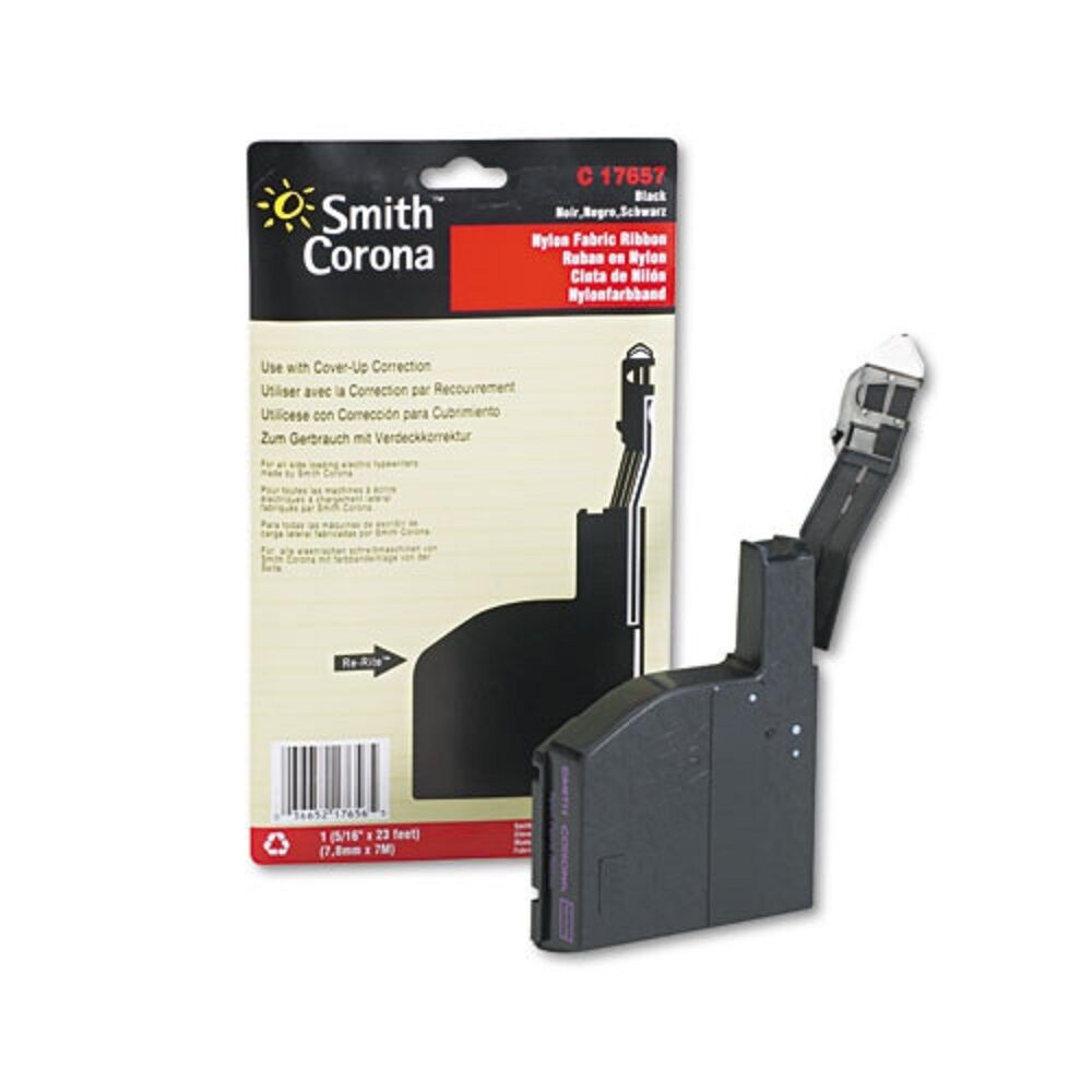 Smith Corona Coronet Super 12 Black Ribbon Cartridge
