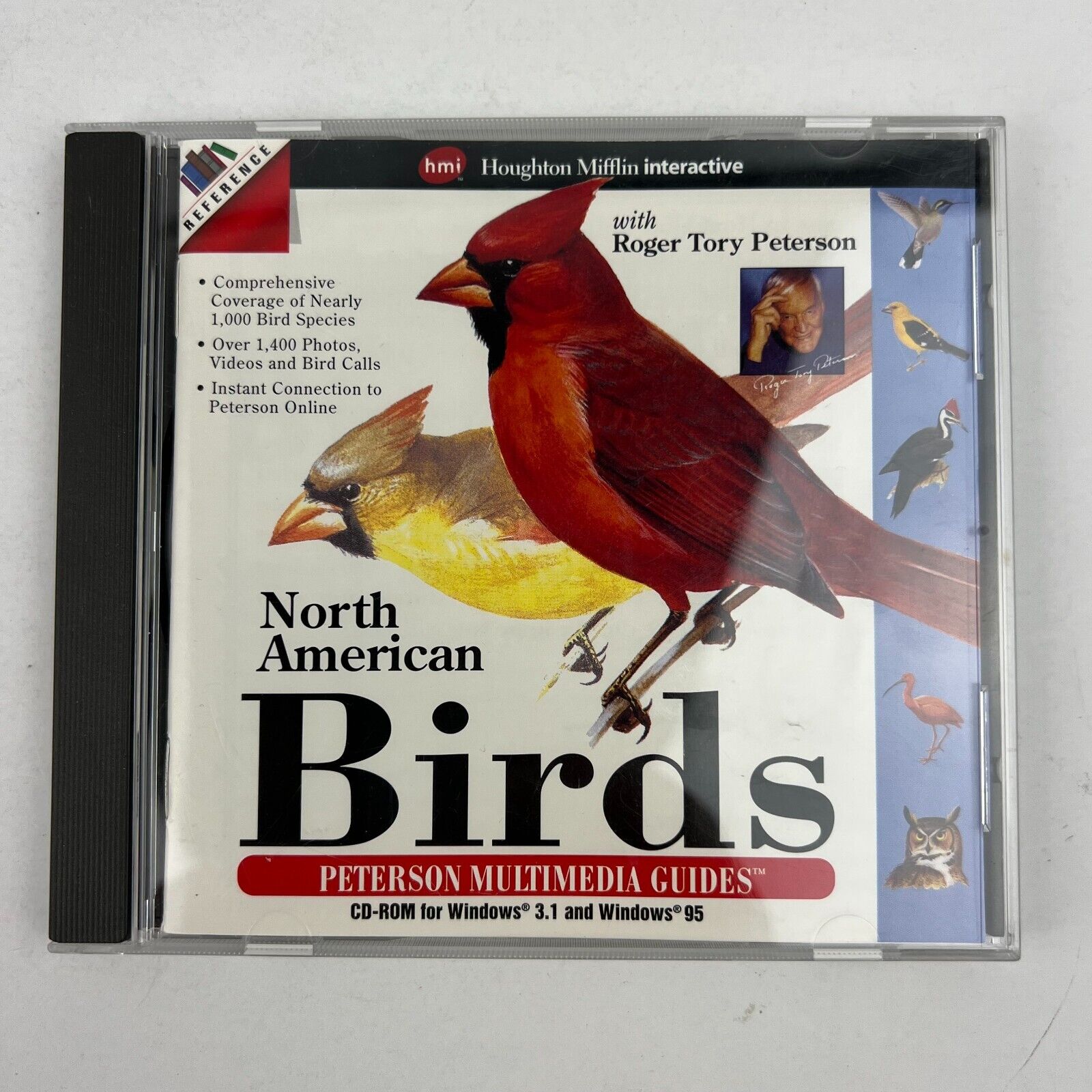 North American Birds Peterson Multimedia Guides PC CD-Rom