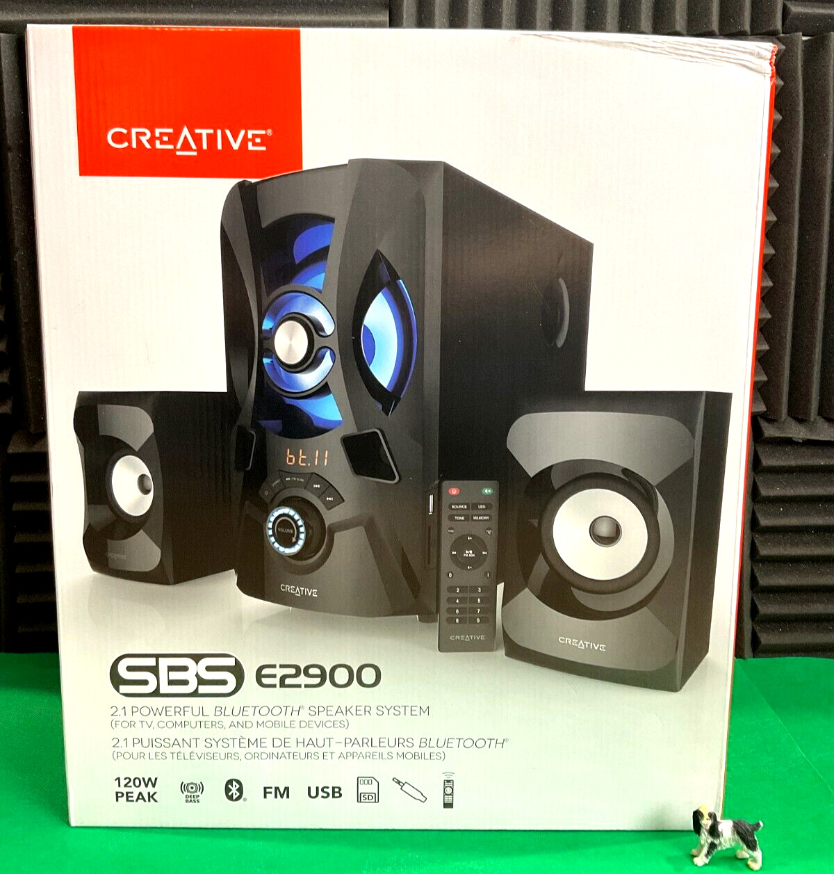 Creative Labs SBS E2900 Bluetooth Speakers 51MF0490AA002 NEW, FACTORY SEALED ❤️