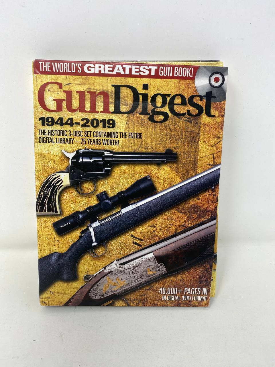 Gun Digest 1944-2019 Historic 3-Disc Set CD All 75 Years Digital Format