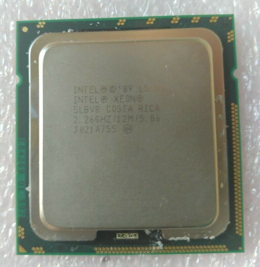 Intel Xeon L5640 SLBV8 2.26 GHz 5.86 GT/s 12 MB LGA1366 6 Core CPU Processor