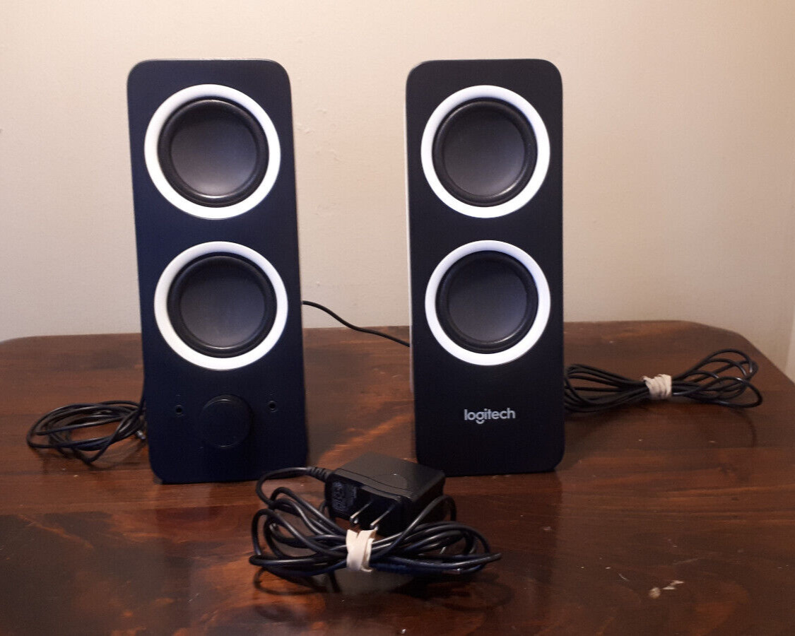 Logitech Z200 Stereo Multimedia Speakers - Computer Speakers, Music, Great Sound
