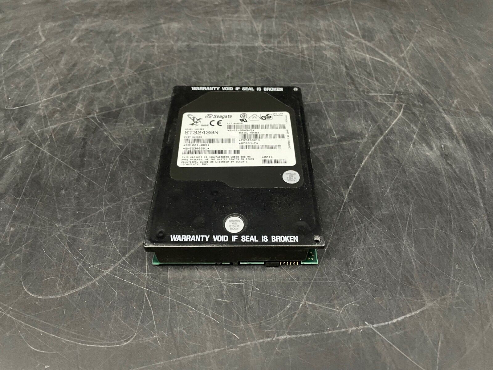 DEC 2.1GB 7.2k 50 Pin SCSI HDD, RZ28L-AA