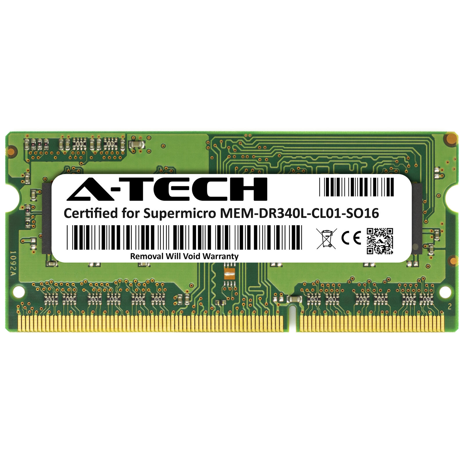 Micron 4GB PC3L-12800S Supermicro MEM-DR340L-CL01-SO16 Equivalent Memory RAM 1x