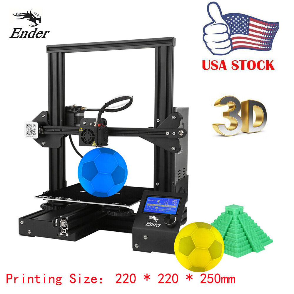 Creality 3D Ender-3 High-precision DIY 3D Printer Kit Resume Printing Function