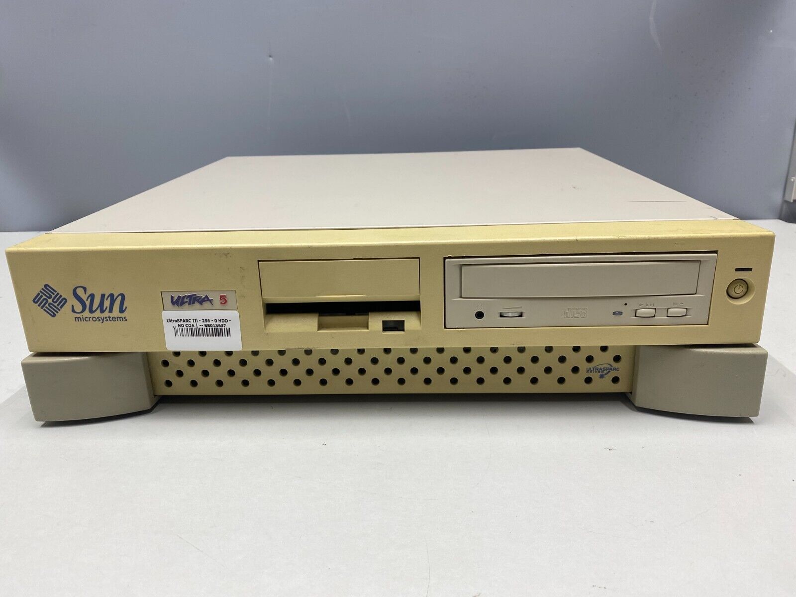 RRP £3999 SUN Ultra 5 Desktop Untested For Parts Old Fashion Computer RAM...