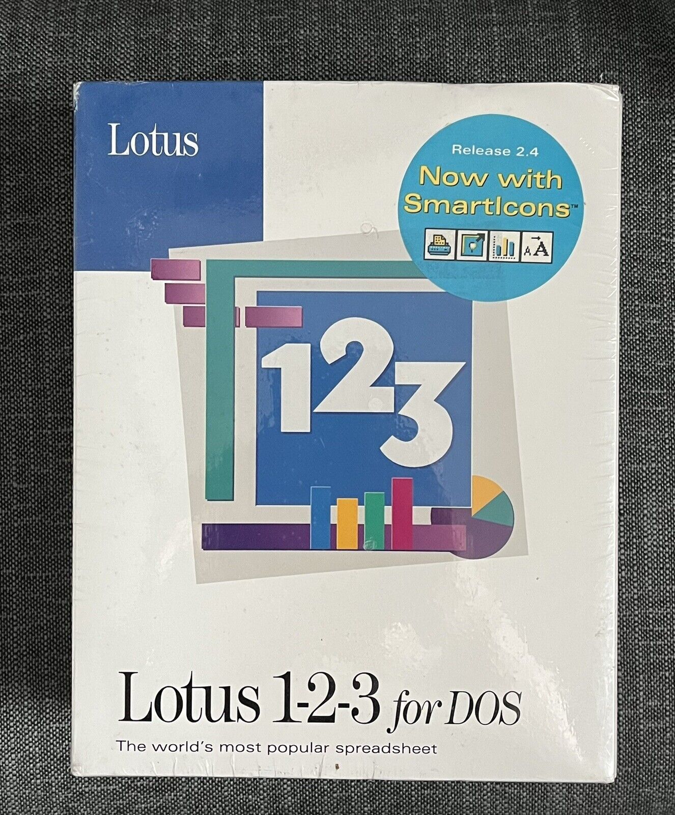 Lotus 1-2-3 For Dos New In Package Unopened 098594028586