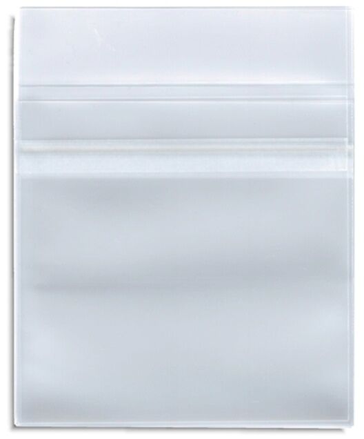 100 Clear Plastic Sleeve CPP with Resealable Flap CD DVD R Disc 100 Microns