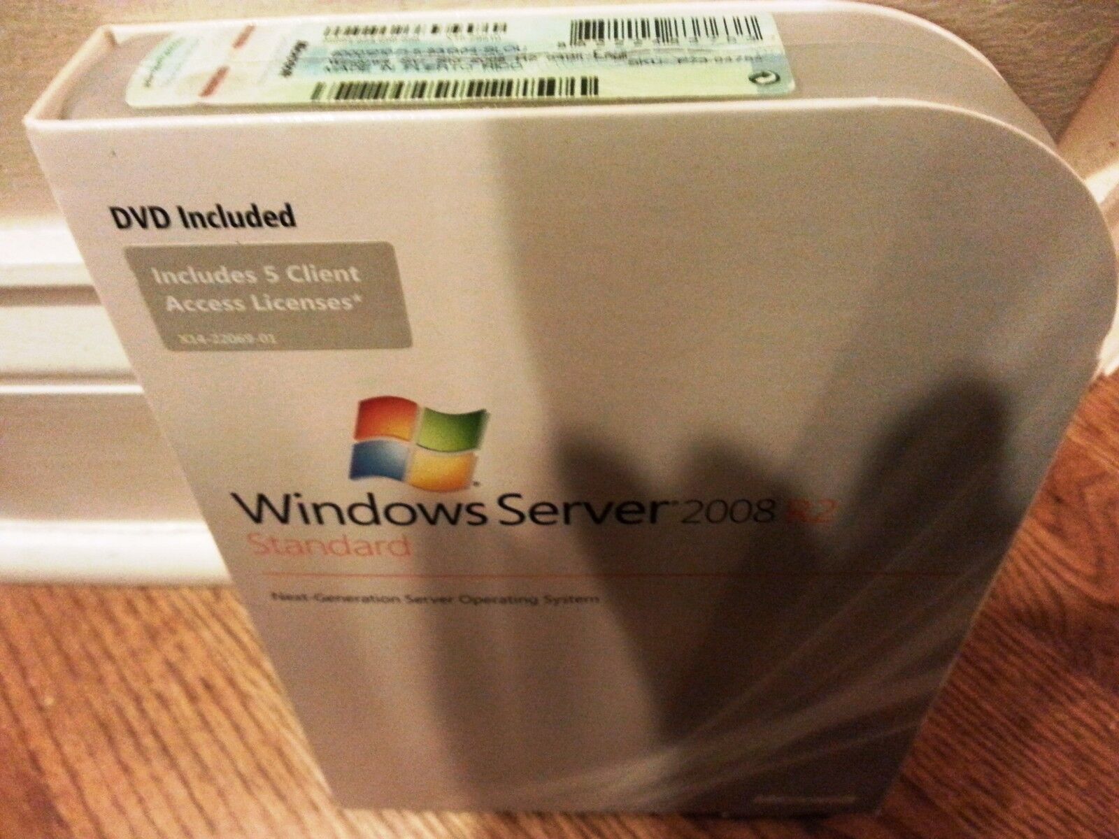 Microsoft Windows Server 2008 R2 Standard,SKU P73-04754,64-Bit,Full Retail,5 CAL