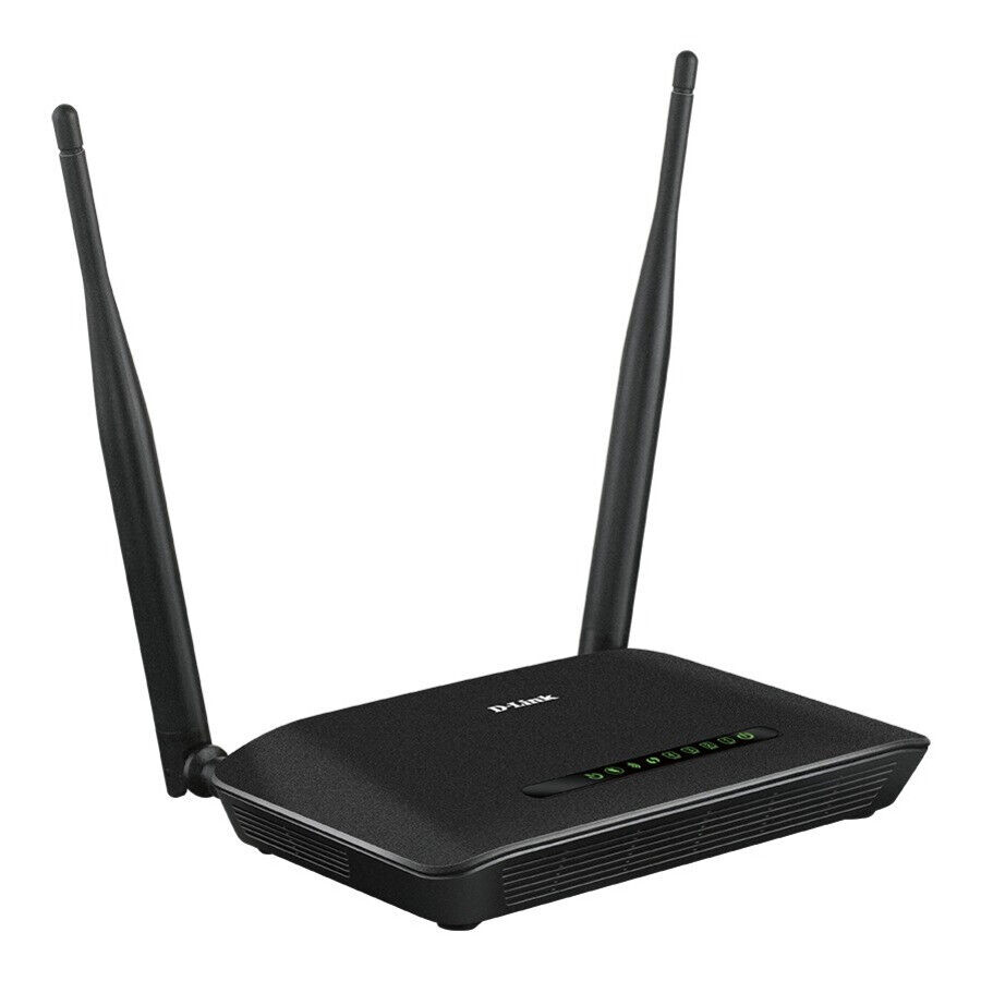 D-Link Wireless N300 ADSL2+ Modem Router 2.4GHz Wi-Fi 10/100 Ethernet DSL-2740M