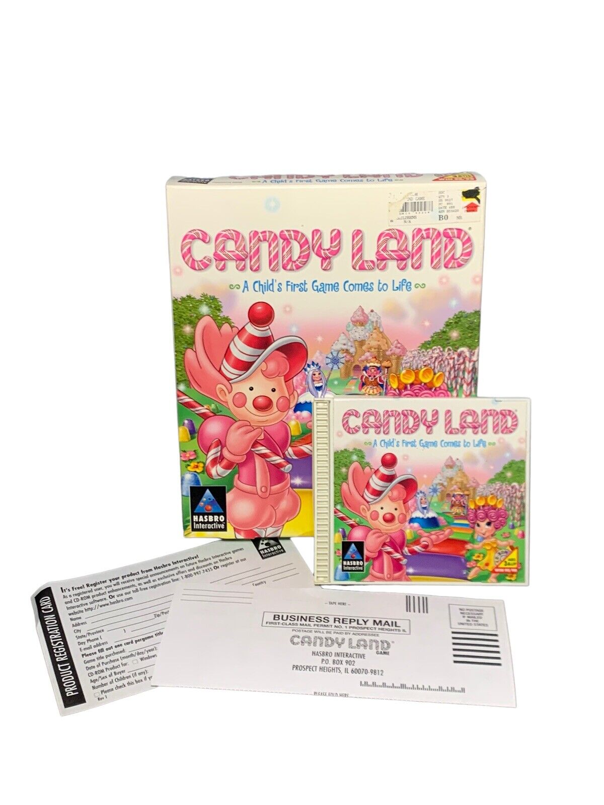 Candy Land Adventure PC Big Box Game (PC, 1998) Complete In Box CIB Untested