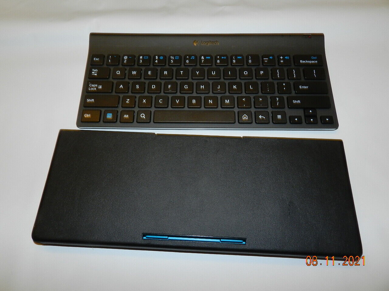 Logitech 65-Key Bluetooth v3.0 Tablet Keyboard for Windows & Android 3.0+ Black