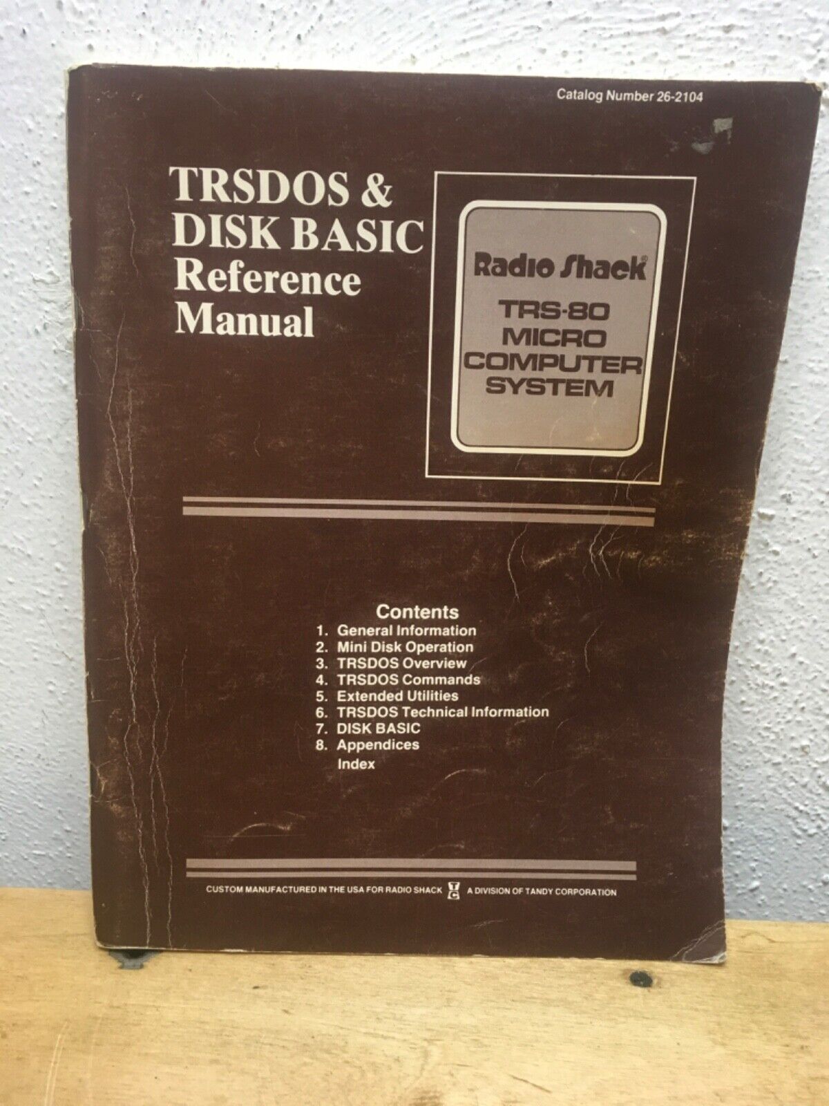 TRS-80 Micro Computer manual TRSDOS Complete First Edition 1979#b-23