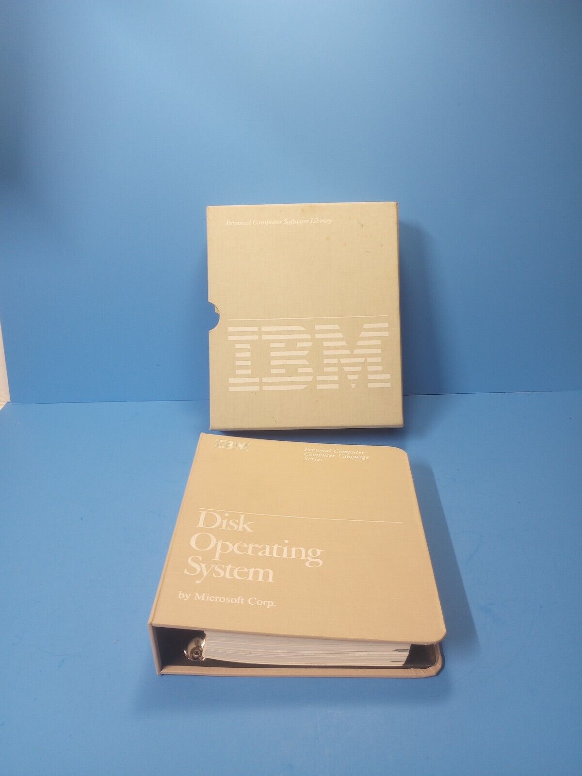 IBM Disk Operating System Version 2.10 Book With Floppy Disks 