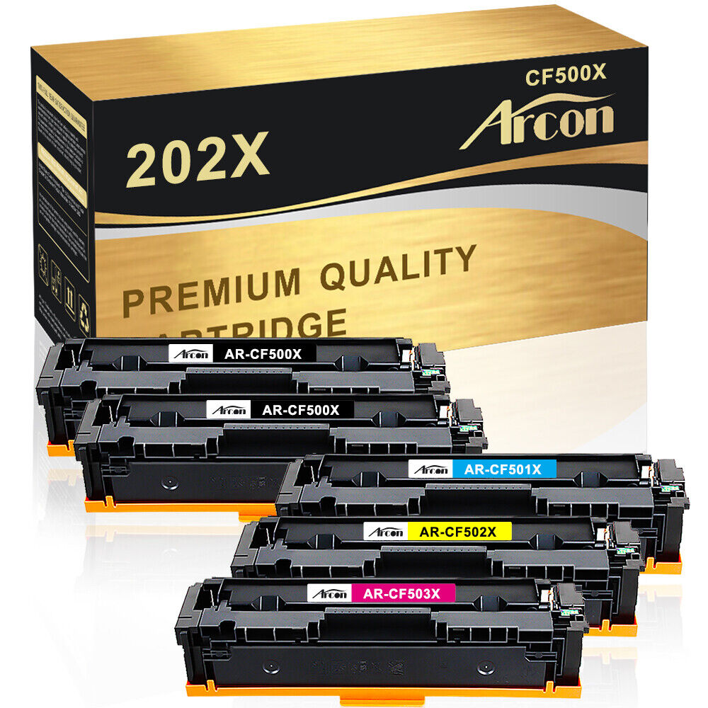CF500A CF500X Toner Compatible With HP 202A Color LaserJet Pro MFP M281fdw Lot