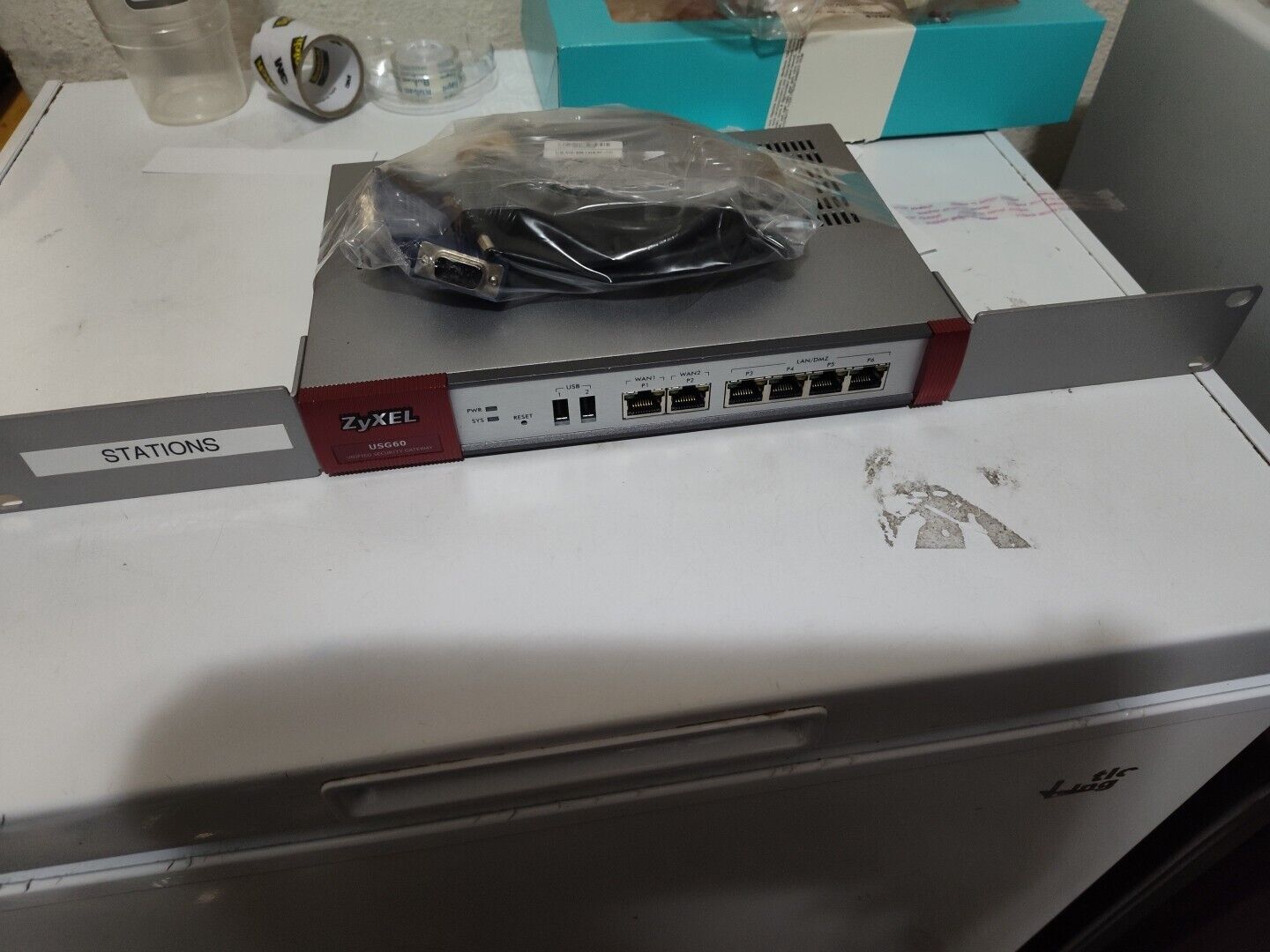 ZyXEL USG60 UNIFIED SECURITY GATEWAY - Used, Pulled from working environment. 