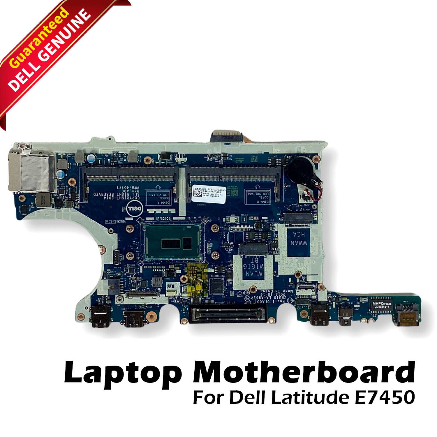 Dell Latitude E7450 Motherboard System Board with i7 2.6GHz Intel Graphics Y15C1