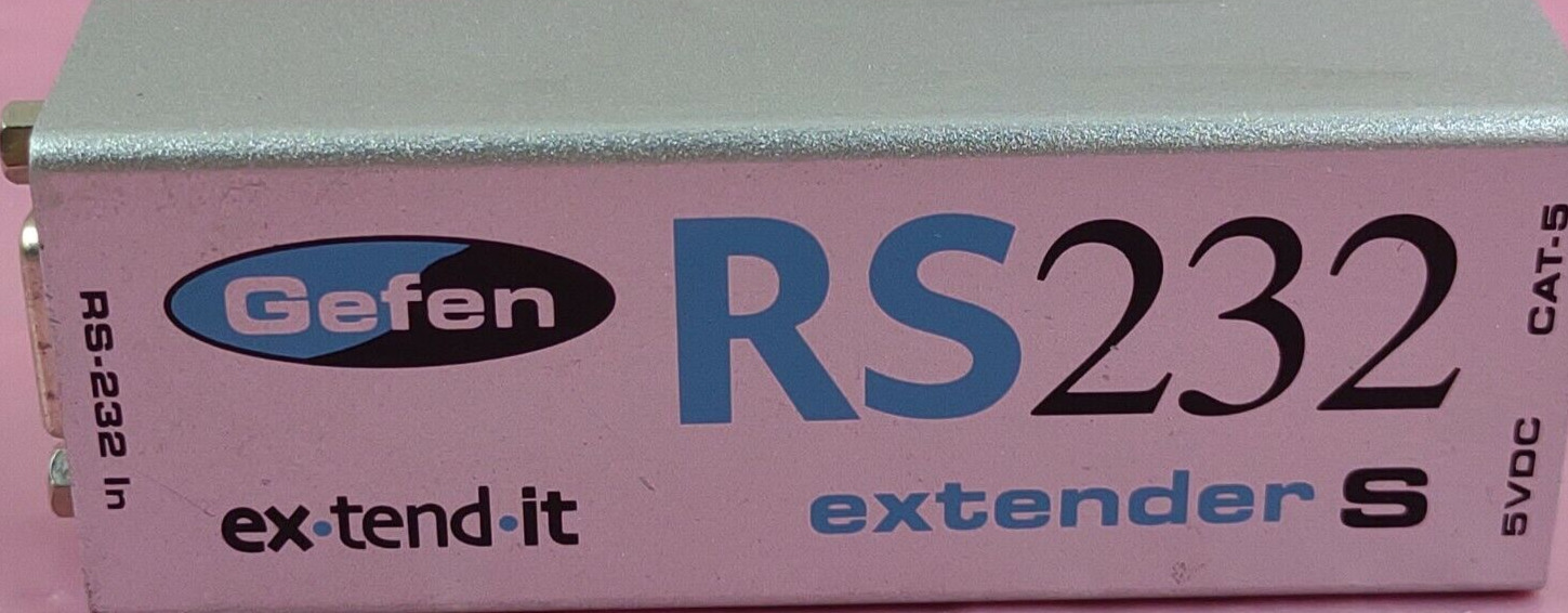 Gefen RS232 Extender Receiver - Extender S Model, Used, Perfect for AV Setup