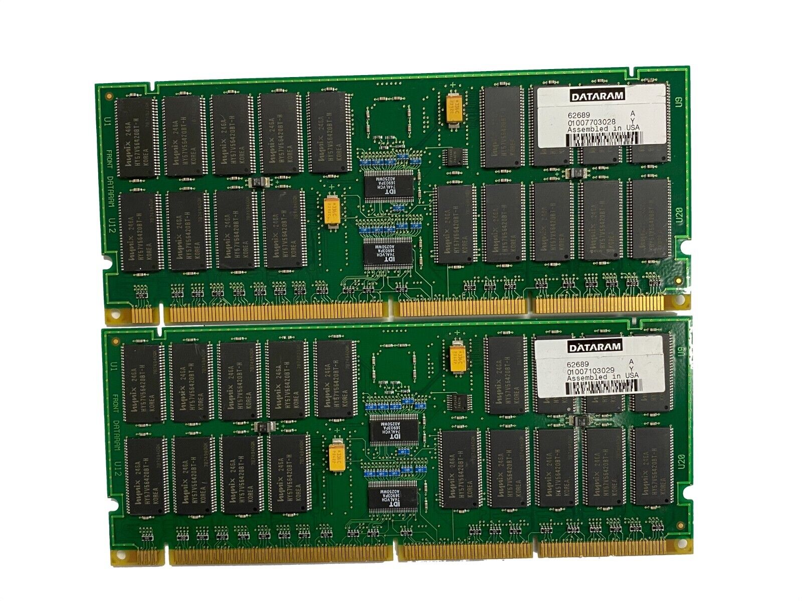 2GB 2 x 1GB SDRAM ECC 278-Pin DIMM Memory for HP 9000 Server Dataram 62689