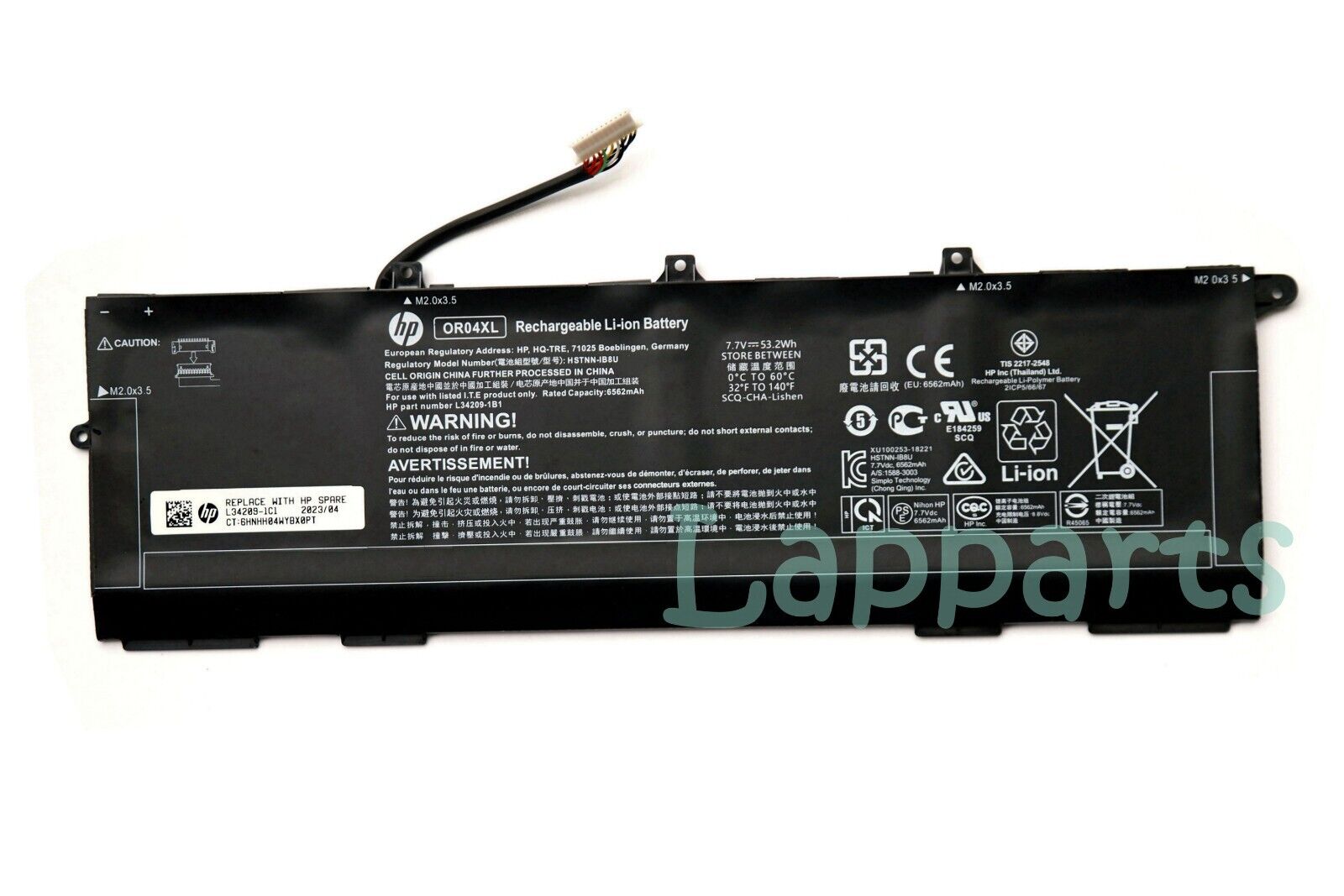 New Original OR04XL Battery for HP EliteBook X360 830 G6 L34449-005 L34209-1B1