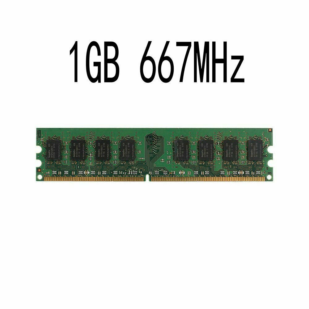 16GB 8GB 4GB 2GB DDR2 667MHz PC2-5300U 240Pin DIMM Desktop Memory Elpida LOT BT