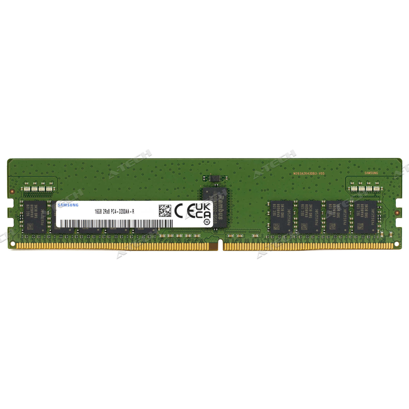 Samsung 16GB 2Rx8 PC4-3200 RDIMM DDR4-25600 ECC REG Registered Server Memory RAM