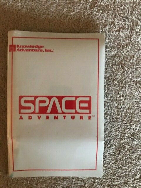 VINTAGE Space Adventure PC CD interactive space planets learning game NEW