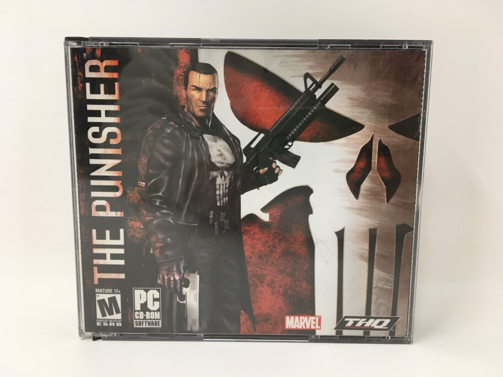 The Punisher Game for PC CD-ROM 3 Disc Set Marvel THQ - 2005 - No Manual