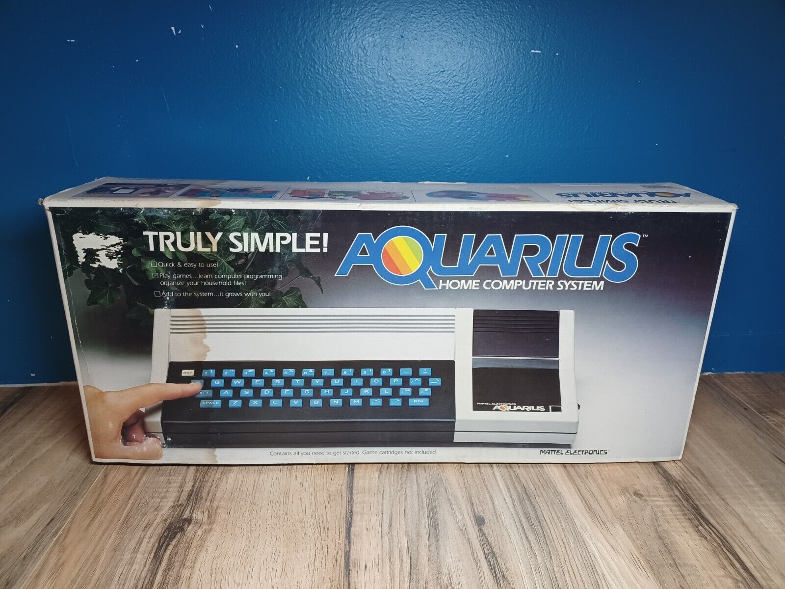 BRAND NEW Vintage Mattel Aquarius Personal Computer System 1982 80s Video Game