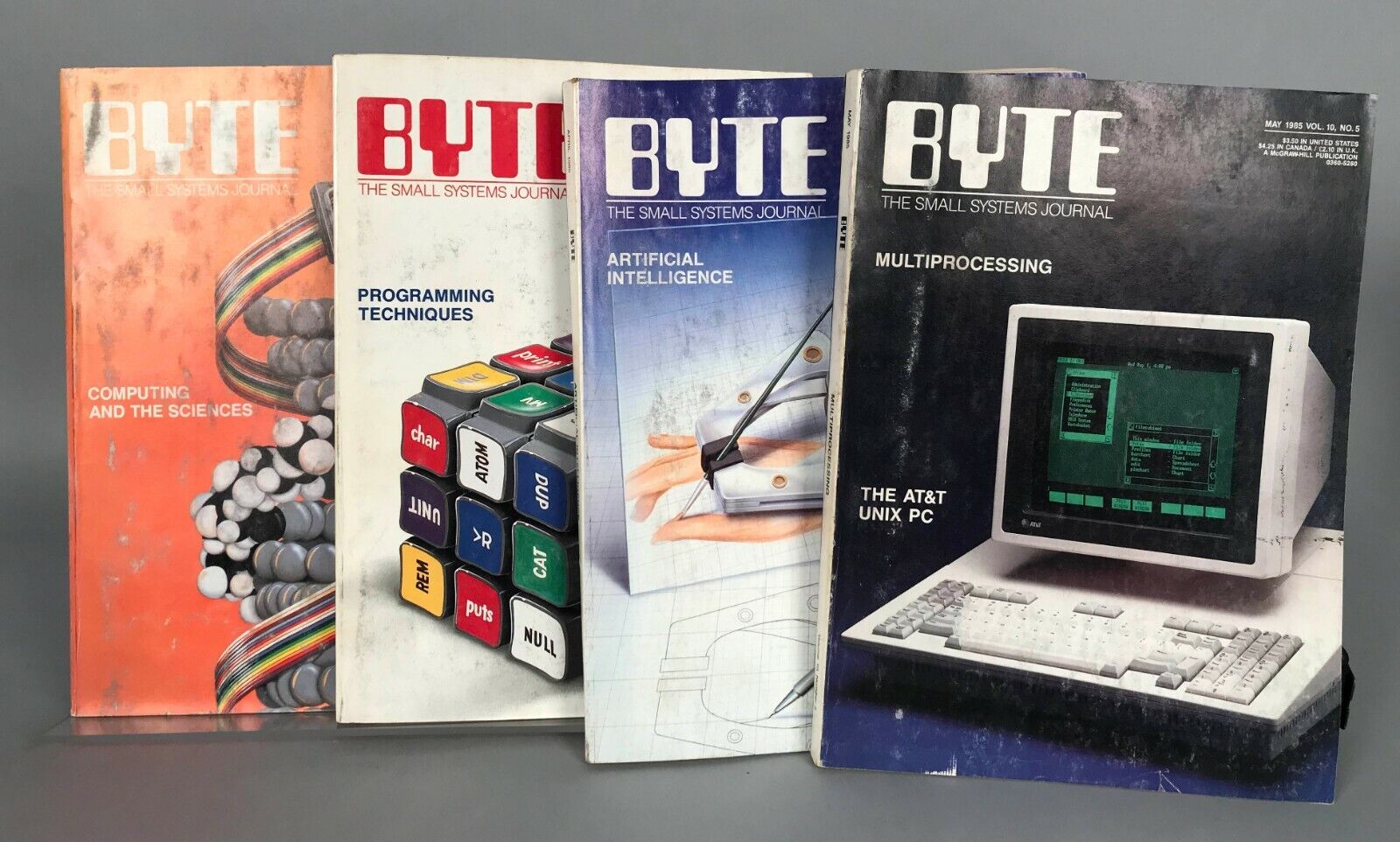 BYTE Magazine - 1985 - 4 Issues