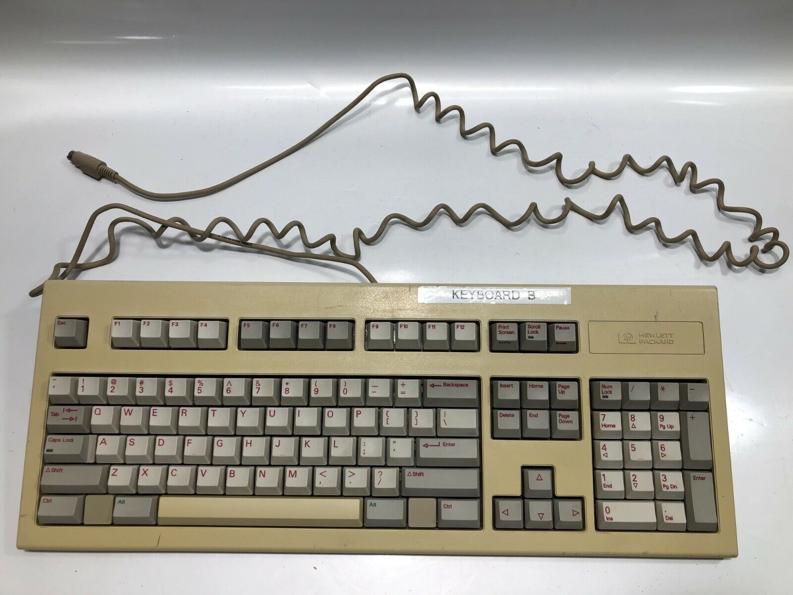 Vintage Keyboard Hewlett Packard HP C1405B