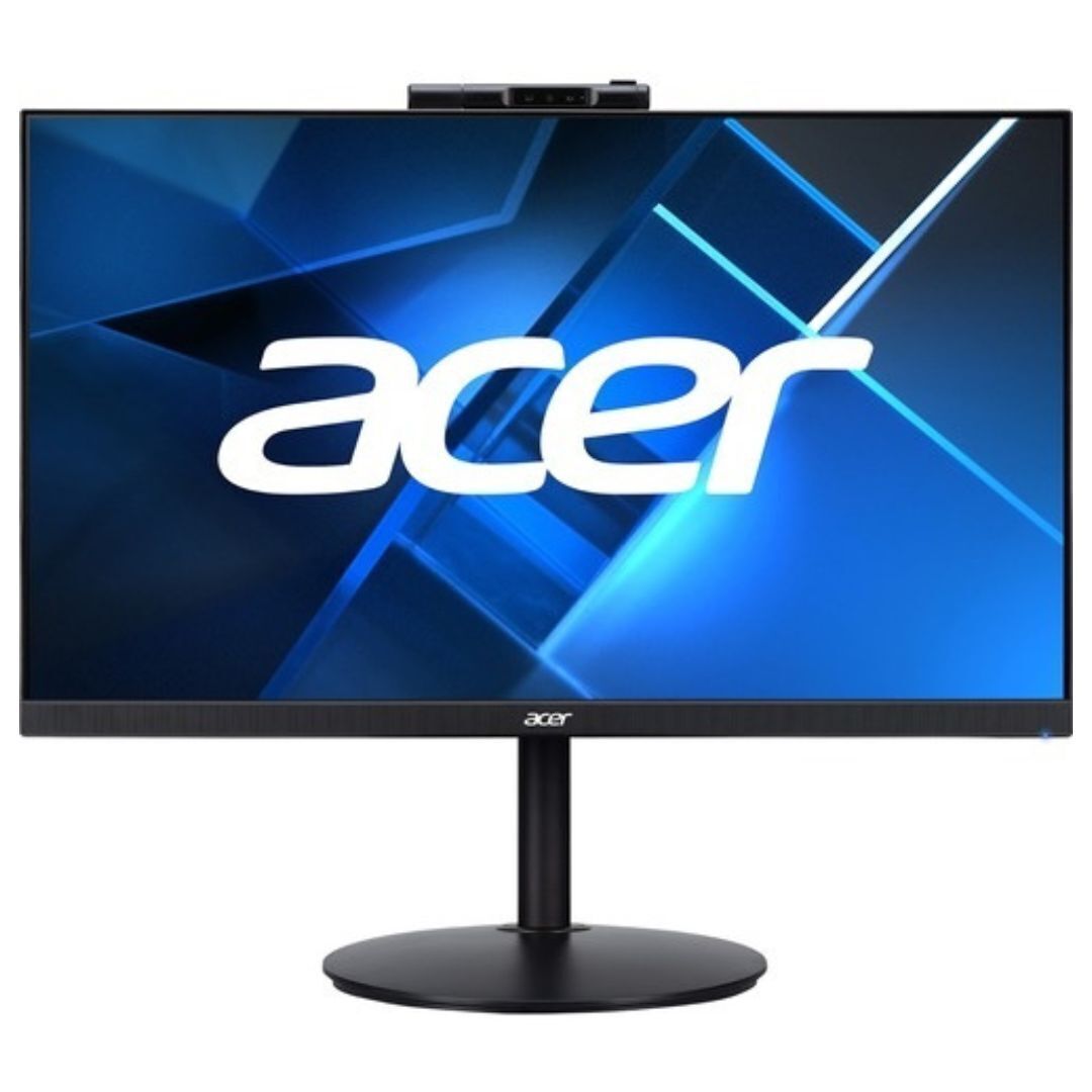 Acer 23.8 inch FHD Display with FHD Webcam, 2W Speakers, HDMI, DP, VGA Ports